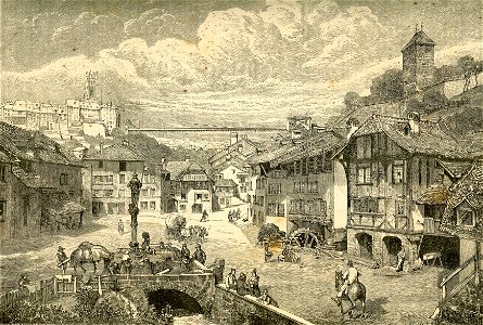 Friburgo nella Svizzera