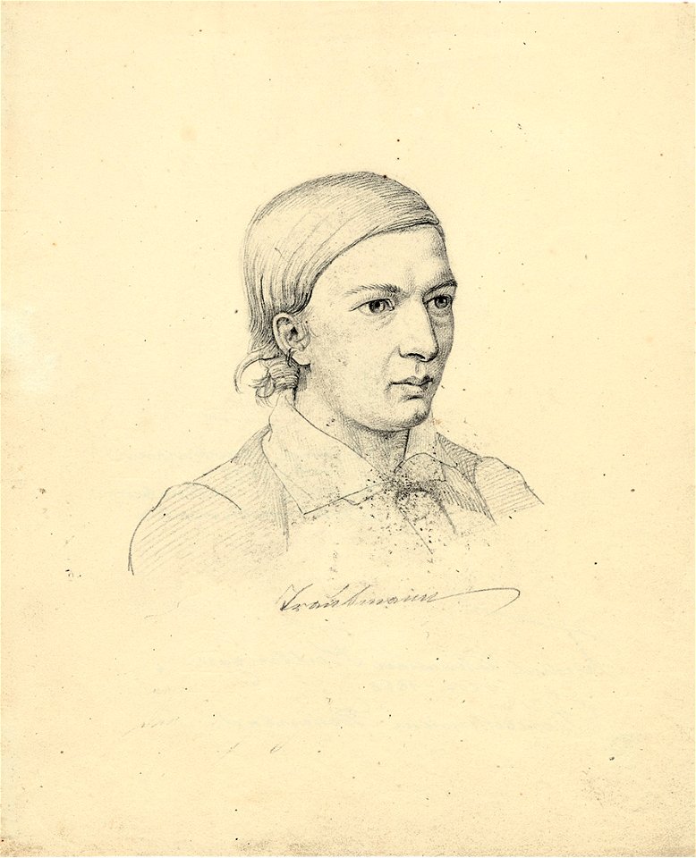 Friedrich Christian Kallmeyer Bildnis des Malers Karl Friedrich Trautmann