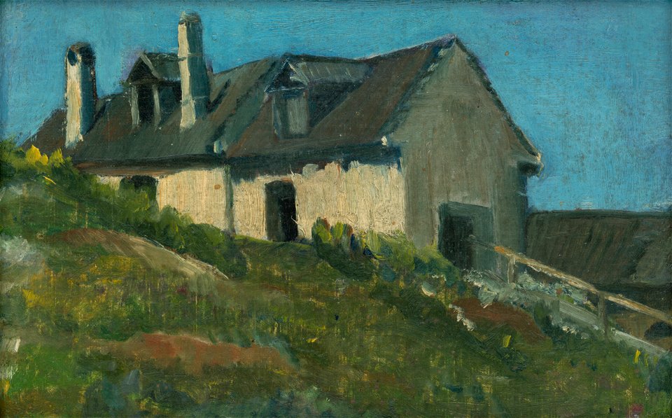 Frida Konstantin - Dedinské gazdovstvo - O 5064 - Slovak National Gallery
