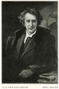 Friedrich August von Kaulbach - Portrait Emil von Sauer
