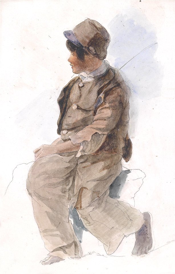 Friedrich Gauermann (circle) Bauernbub