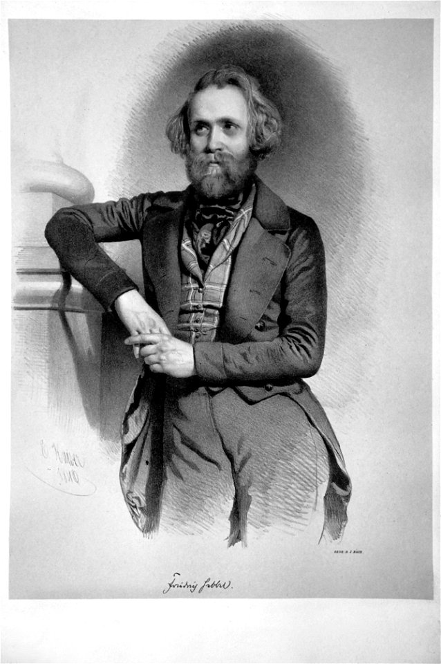 Friedrich Hebbel Litho 02