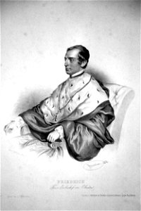 Friedrich Egon von Fürstenberg Litho