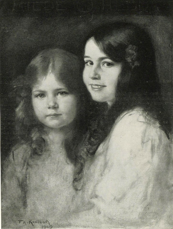 Friedrich August von Kaulbach - Hilde und Hedda, 1909