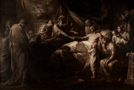 Friedrich Heinrich Füger - Der Tod des Germanicus - 6264 - Österreichische Galerie Belvedere