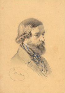 Friedrich Carl von Scheidlin - Study of a Bearded Man - K 5203 - Slovak National Gallery