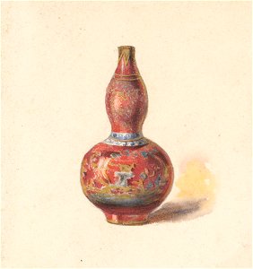 Friedrich Carl von Scheidlin - Vase with Red Base - K 330 - Slovak National Gallery