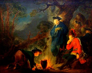 Friedrich der Grosse vor der Schlacht bei Torgau