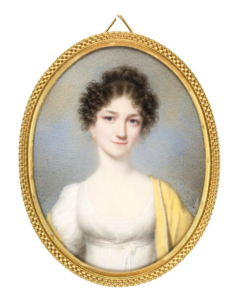 Friedrich Ludwig von Vieth - Unknown woman - NMB 1042 - Nationalmuseum
