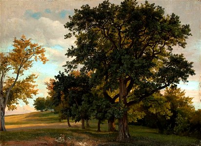 Friedrich Preller d.Ä. - Landschaft bei Weimar