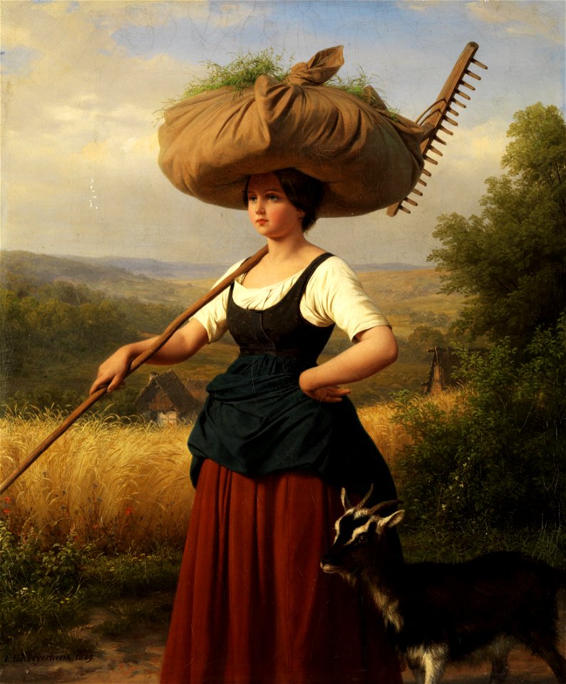 Friedrich Eduard Meyerheim Heimkehr vom Feld 1849
