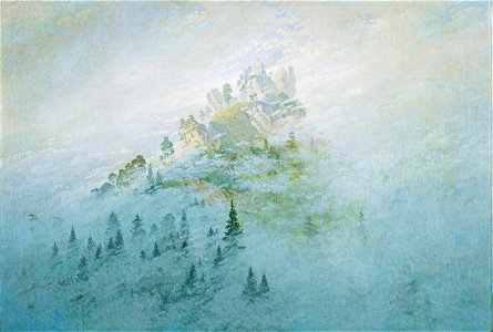 Friedrich - Morning mist in the mountains