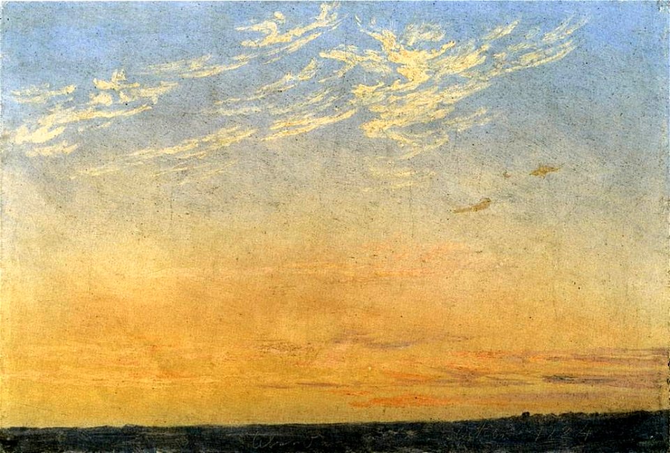 Caspar David Friedrich - Evening - WGA08272