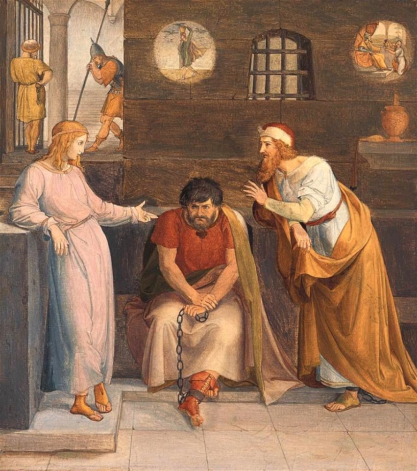 Friedrich Wilhelm von Schadow - Traumdeutung Josephs - 9408 - Bavarian State Painting Collections