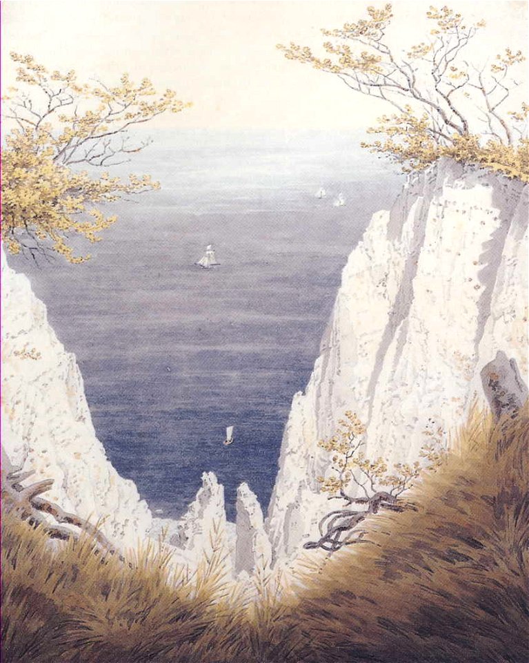 Friedrich, Caspar David - Kreidefelsen auf Rügen - Museum der bildenden Künste Leipzig
