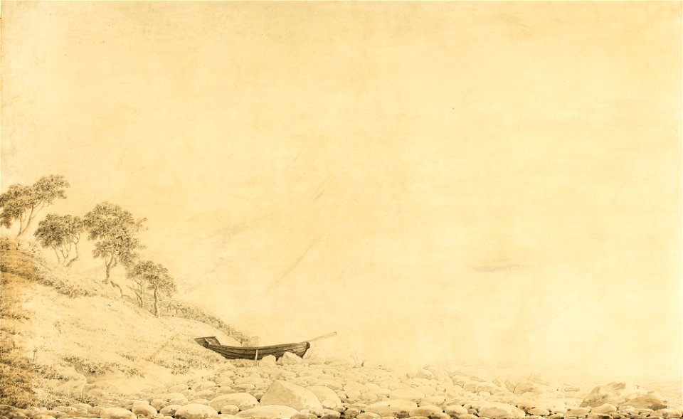 Caspar David Friedrich - Blick auf Kap Arkona (circa 1803)