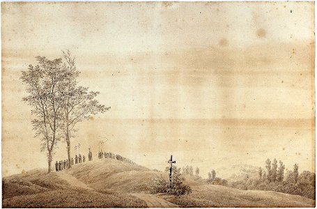 Pilgrimage at Sunset (Sunrise)