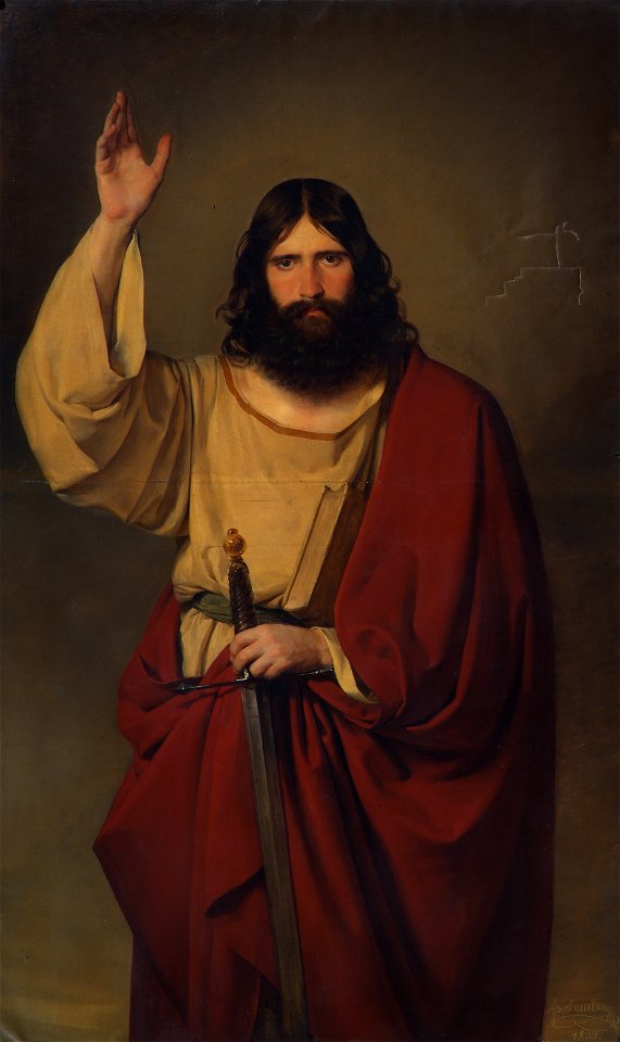 Friedrich von Amerling - Apostel Paulus - 2676 - Österreichische Galerie Belvedere