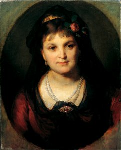 Friedrich von Amerling - Rosalia Hermann - 2686 - Kunsthistorisches Museum