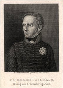 Friedrich Wilhelm, Herzog von Braunschweig-Oels, 1840