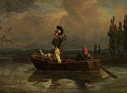 Friedrich Wilhelm Heinrich Theodor Hosemann - Überfahrt - BG-M-SG 6555^93 - Berlinische Galerie