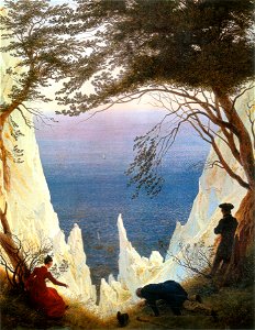 Caspar David Friedrich - Kreidefelsen auf Rügen (Museum Oskar Reinhart)