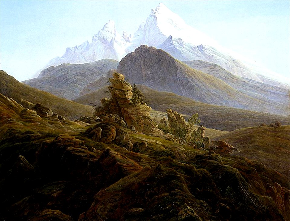 Caspar David Friedrich - The Watzmann - WGA8278