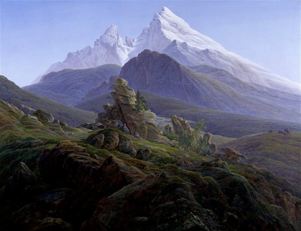 Caspar David Friedrich - The Watzmann (1824-25)