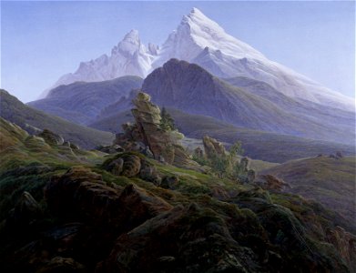 Caspar David Friedrich - The Watzmann (1824-25)
