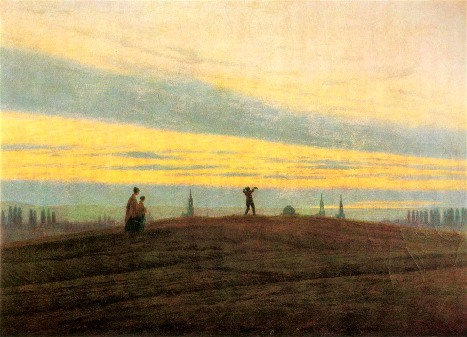 Caspar David Friedrich - Der Abendstern