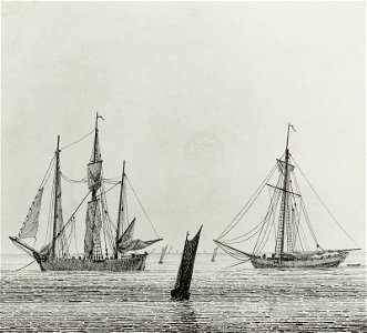Caspar David Friedrich - Meer mit Schiffen