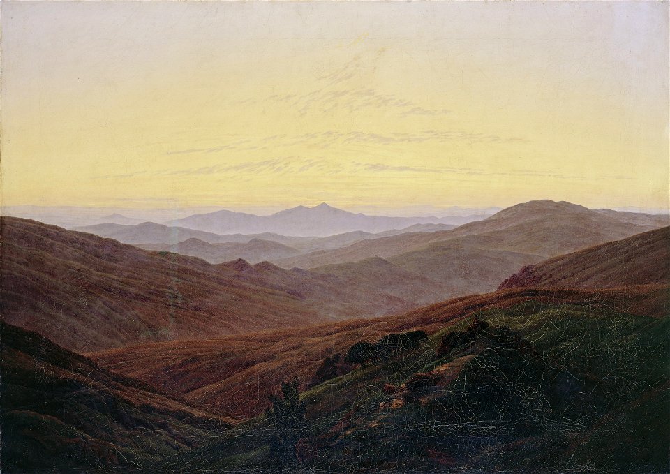 Caspar David Friedrich - The Riesengebirge - WGA8285
