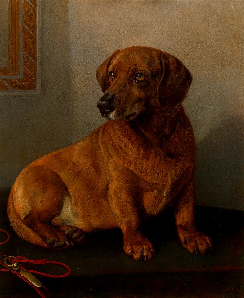 Friedrich Wilhelm Keyl (1823-71) - Däcko (1859-71) - RCIN 406623 - Royal Collection