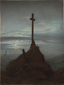 Caspar David Friedrich - Kreuz an der Ostsee (Wallraf-Richartz-Museum)