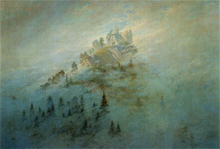 Caspar David Friedrich - Morgennebel im Gebirge