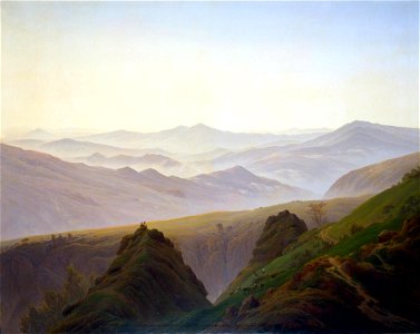 Friedrich, Caspar David - Morning in the Mountains