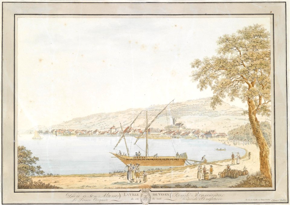 Friedrich-Georg Wexelberg La Ville de Vevey
