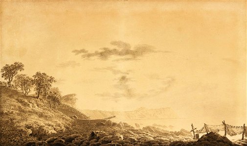 Caspar David Friedrich - Blick auf Kap Arkona (ca.1803)