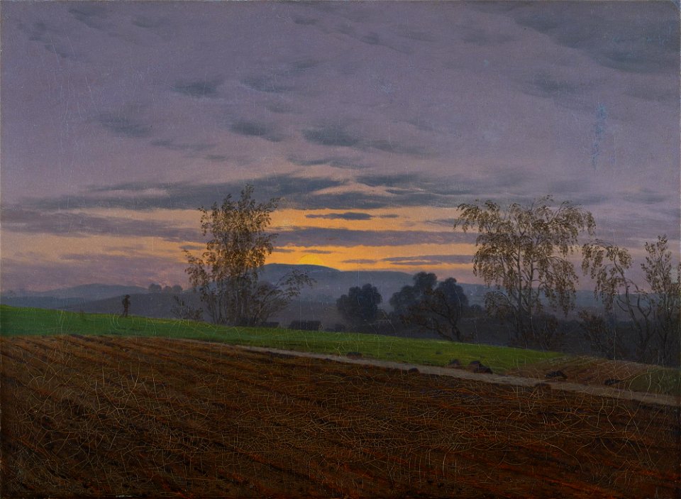 Caspar David Friedrich - Sturzacker (ca. 1830)