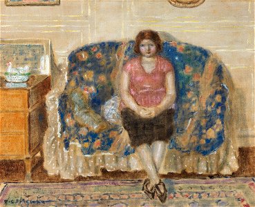 Woman in Interior by Frederick Carl Frieseke