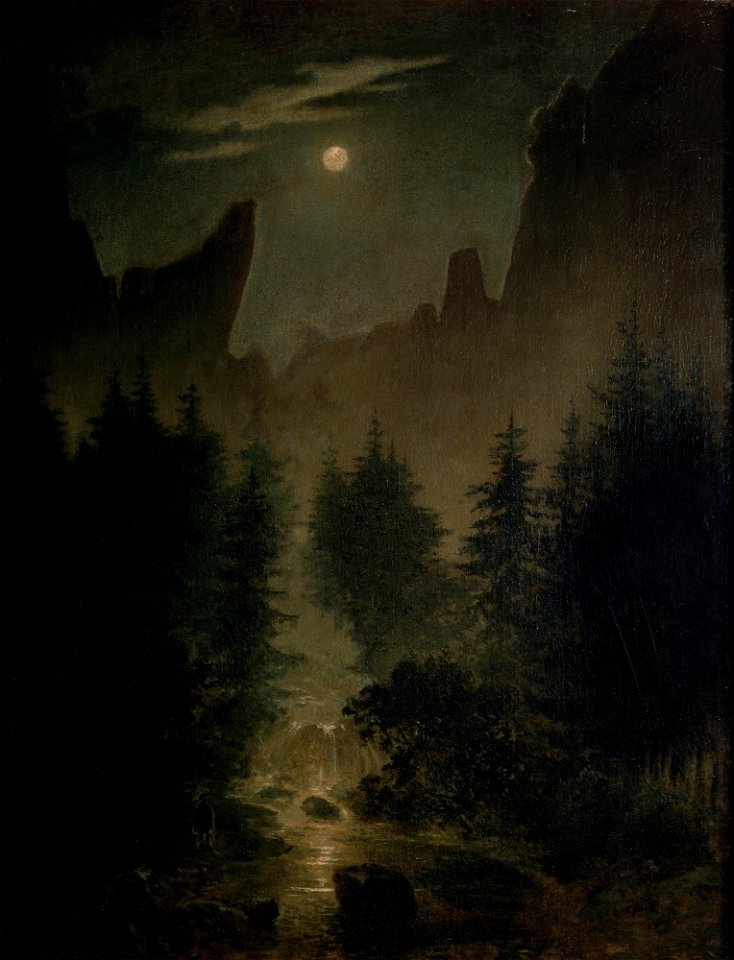 Caspar David Friedrich - Uttewalder Grund