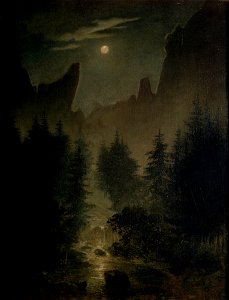 Caspar David Friedrich - Uttewalder Grund