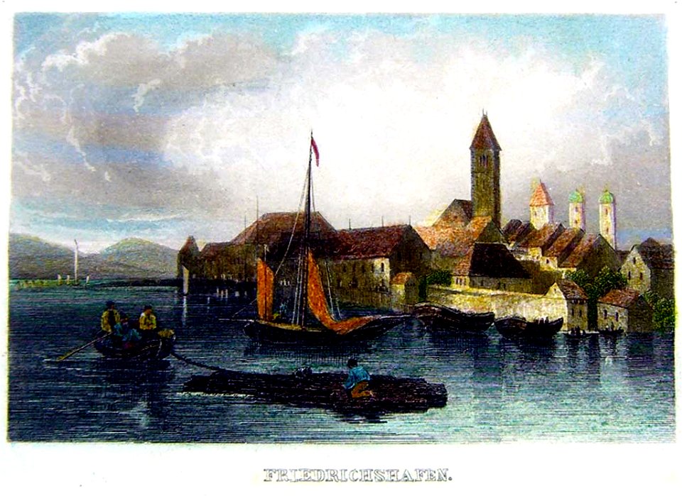 Friedrichshafen Stich 19Jh