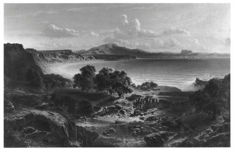 Fritz Bamberger - Gebirgslandschaft an der spanischen Küste - 12016 - Bavarian State Painting Collections