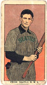 Frisk, Seattle Team, baseball card portrait LCCN2008676952