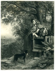 Frith, Creswick, Ansdell - Rêve d’Avenir - Steel Engraving