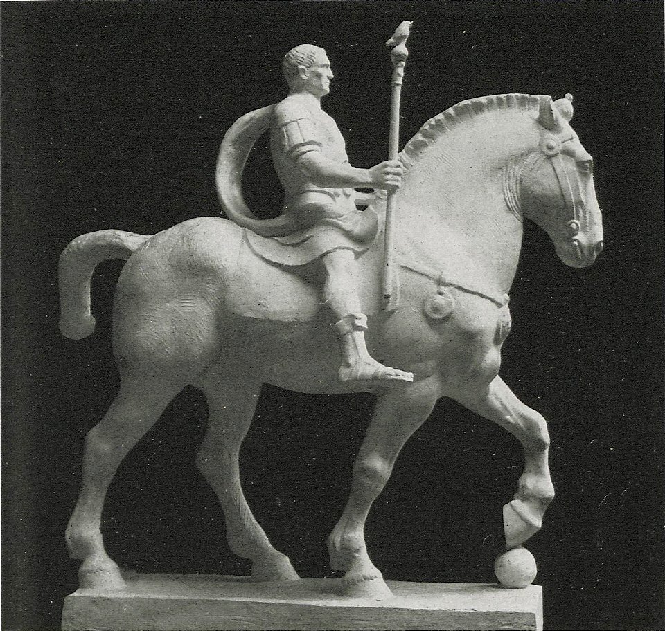 Fritz Boehle - Entwurf zum Denkmal Karls des Großen in Frankfurt am Main, 1911