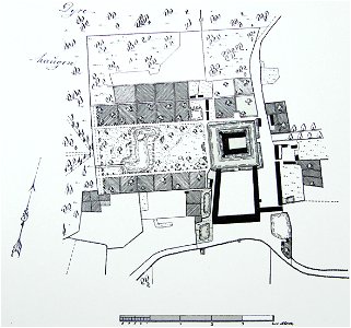 FrijsenborgBeliggenhedsplan1800