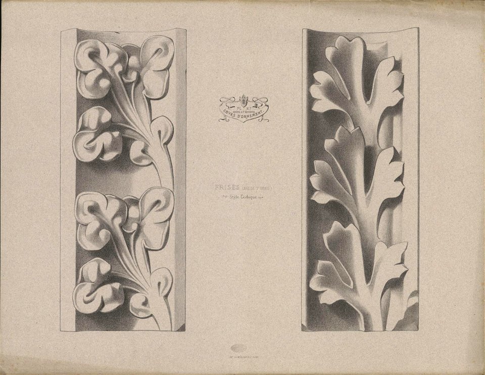 Frises (Eglise St Denis), Style Gothique, objectnr A 59240