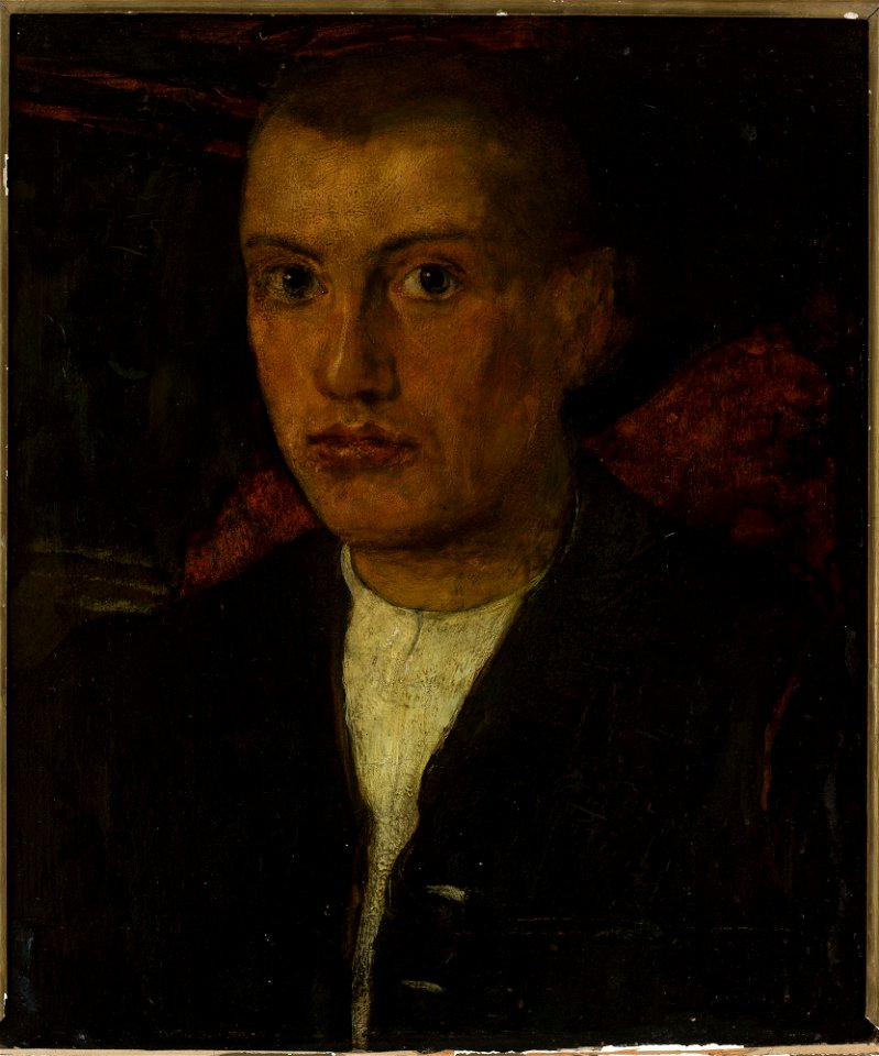 Fritz Boehle - Self-portrait - M.Ob.2035 MNW - National Museum in Warsaw
